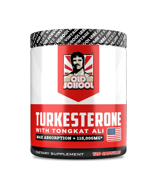 Turkesterone Old School 120 cápsulas + Envío gratis